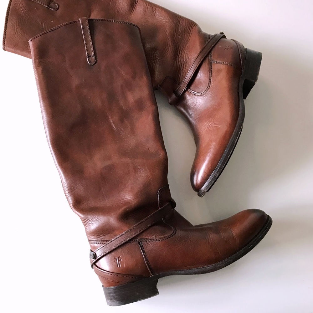 Frye Lindsay Plate Tall Riding Boots
